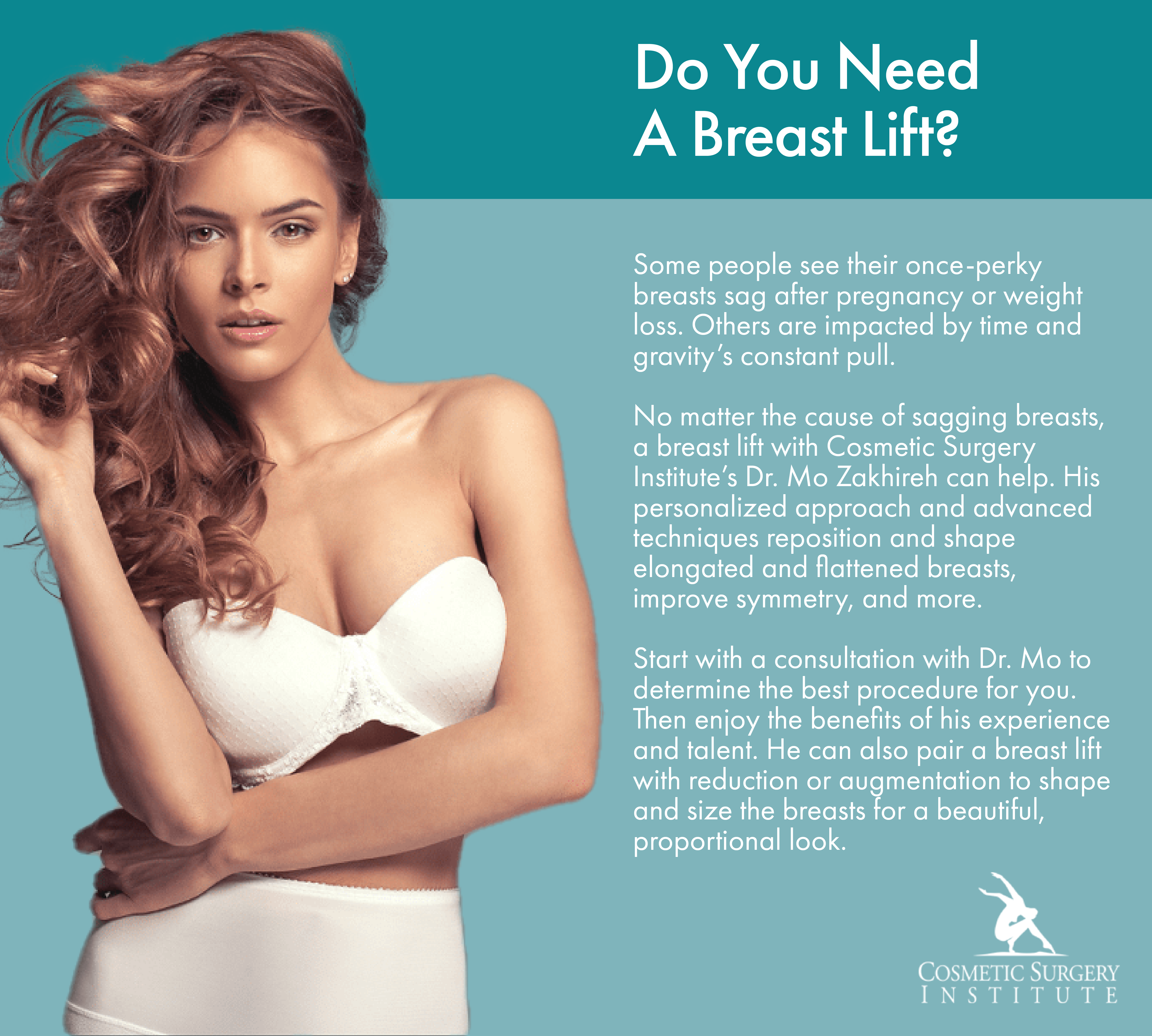 See why patients who need a breast lift choose Palm Desert’s Cosmetic Surgery Institute.